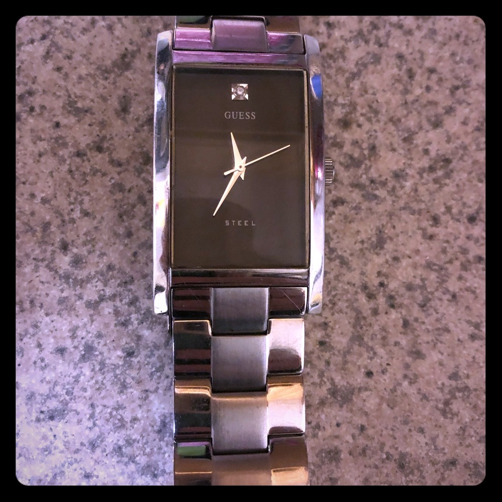 Guess steel watch